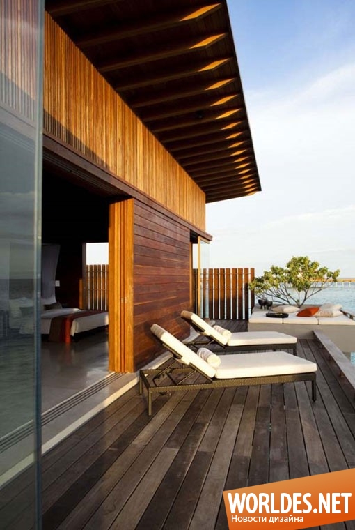 архитектурный дизайн, дизайн курорта, дизайн вилл, дизайн курортных вилл, курорт на Мальдивах